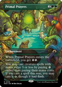 Primal Prayers (Borderless), Modern Horizons 3