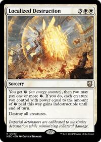 Localized Destruction, Commander: Modern Horizons 3