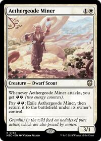 Aethergeode Miner (Ripple Foil), Commander: Modern Horizons 3