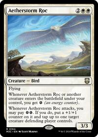 Aetherstorm Roc (Ripple Foil), Commander: Modern Horizons 3
