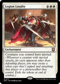 Legion Loyalty (Ripple Foil), Commander: Modern Horizons 3