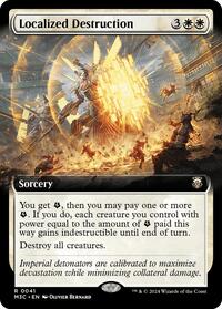 Localized Destruction (Extended Art) (Ripple Foil), Commander: Modern Horizons 3