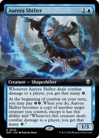 Aurora Shifter (Extended Art) (Ripple Foil), Commander: Modern Horizons 3