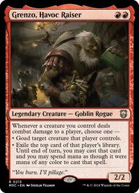 Grenzo, Havoc Raiser (Ripple Foil), Commander: Modern Horizons 3