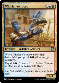 Whirler Virtuoso (Ripple Foil), Commander: Modern Horizons 3