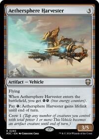 Aethersphere Harvester (Ripple Foil), Commander: Modern Horizons 3