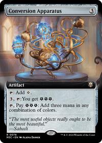 Conversion Apparatus (Extended Art) (Ripple Foil), Commander: Modern Horizons 3