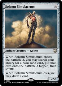 Solemn Simulacrum (Ripple Foil), Commander: Modern Horizons 3