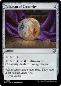 Talisman of Creativity (Ripple Foil), Commander: Modern Horizons 3