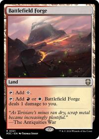 Battlefield Forge (Ripple Foil), Commander: Modern Horizons 3