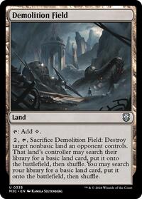 Demolition Field (Ripple Foil), Commander: Modern Horizons 3