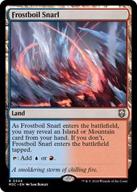 Frostboil Snarl (Ripple Foil), Commander: Modern Horizons 3