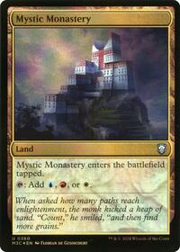 Mystic Monastery (Ripple Foil), Commander: Modern Horizons 3