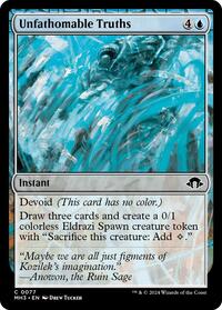 Unfathomable Truths, Modern Horizons 3