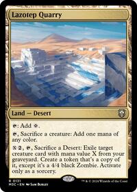 Lazotep Quarry, Commander: Modern Horizons 3