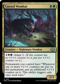 Cursed Wombat, Modern Horizons 3