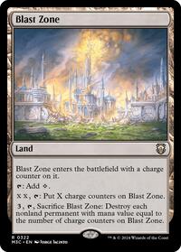 Blast Zone (Ripple Foil), Commander: Modern Horizons 3