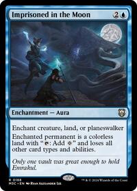 Imprisoned in the Moon (Ripple Foil), Commander: Modern Horizons 3