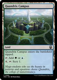 Quandrix Campus (Ripple Foil), Commander: Modern Horizons 3