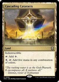 Cascading Cataracts (Ripple Foil), Commander: Modern Horizons 3