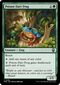 Poison Dart Frog (Ripple Foil), Commander: Modern Horizons 3