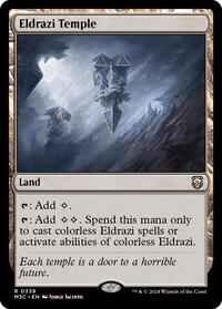 Eldrazi Temple (Ripple Foil), Commander: Modern Horizons 3