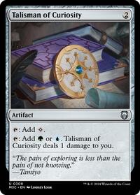 Talisman of Curiosity (Ripple Foil), Commander: Modern Horizons 3
