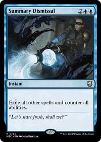 Summary Dismissal (Ripple Foil), Commander: Modern Horizons 3