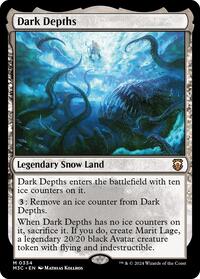 Dark Depths (Ripple Foil), Commander: Modern Horizons 3