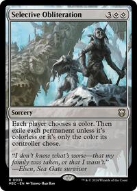 Selective Obliteration (Ripple Foil), Commander: Modern Horizons 3