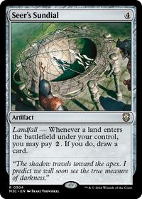 Seer's Sundial (Ripple Foil), Commander: Modern Horizons 3