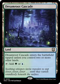 Dreamroot Cascade (Ripple Foil), Commander: Modern Horizons 3