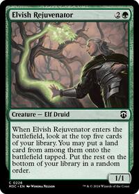 Elvish Rejuvenator (Ripple Foil), Commander: Modern Horizons 3