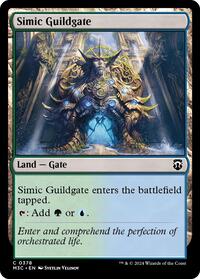 Simic Guildgate (Ripple Foil), Commander: Modern Horizons 3