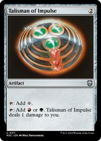 Talisman of Impulse (Ripple Foil), Commander: Modern Horizons 3