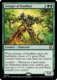 Avenger of Zendikar (Ripple Foil), Commander: Modern Horizons 3