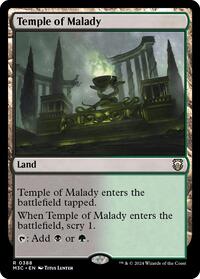 Temple of Malady (Ripple Foil), Commander: Modern Horizons 3