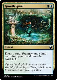 Growth Spiral (Ripple Foil), Commander: Modern Horizons 3