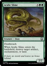 Acidic Slime (Ripple Foil), Commander: Modern Horizons 3