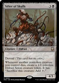Sifter of Skulls (Ripple Foil), Commander: Modern Horizons 3