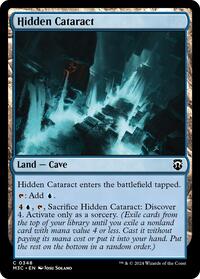 Hidden Cataract (Ripple Foil), Commander: Modern Horizons 3