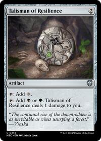 Talisman of Resilience (Ripple Foil), Commander: Modern Horizons 3