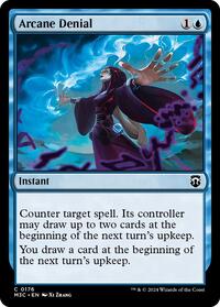 Arcane Denial (Ripple Foil), Commander: Modern Horizons 3