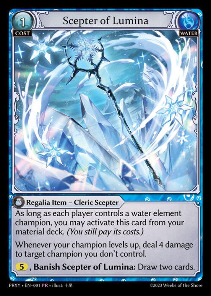 Scepter of Lumina, Standard, front