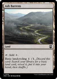 Ash Barrens (Ripple Foil), Commander: Modern Horizons 3