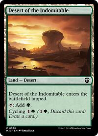 Desert of the Indomitable (Ripple Foil), Commander: Modern Horizons 3