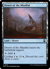 Desert of the Mindful (Ripple Foil), Commander: Modern Horizons 3