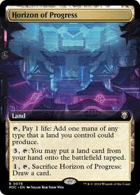 Horizon of Progress (Extended Art) (Ripple Foil), Commander: Modern Horizons 3