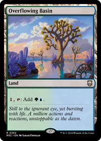 Overflowing Basin (Ripple Foil), Commander: Modern Horizons 3