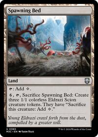 Spawning Bed (Ripple Foil), Commander: Modern Horizons 3